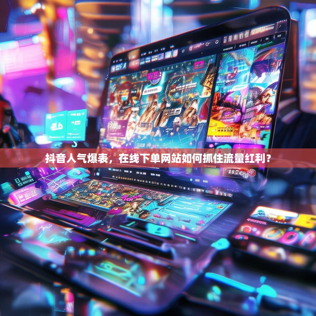 抖音人气爆表，在线下单网站如何抓住流量红利？