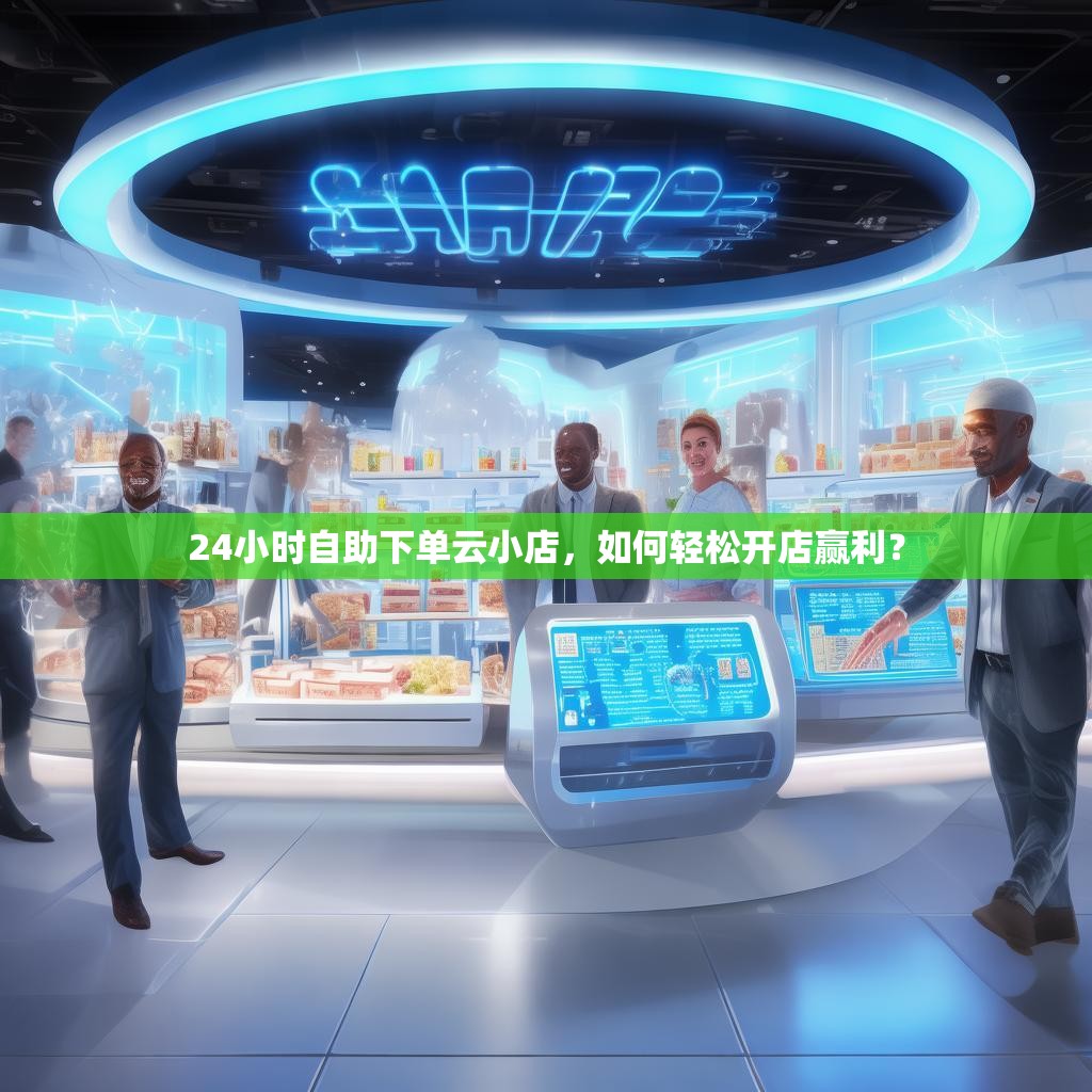 24小时自助下单云小店，如何轻松开店赢利？