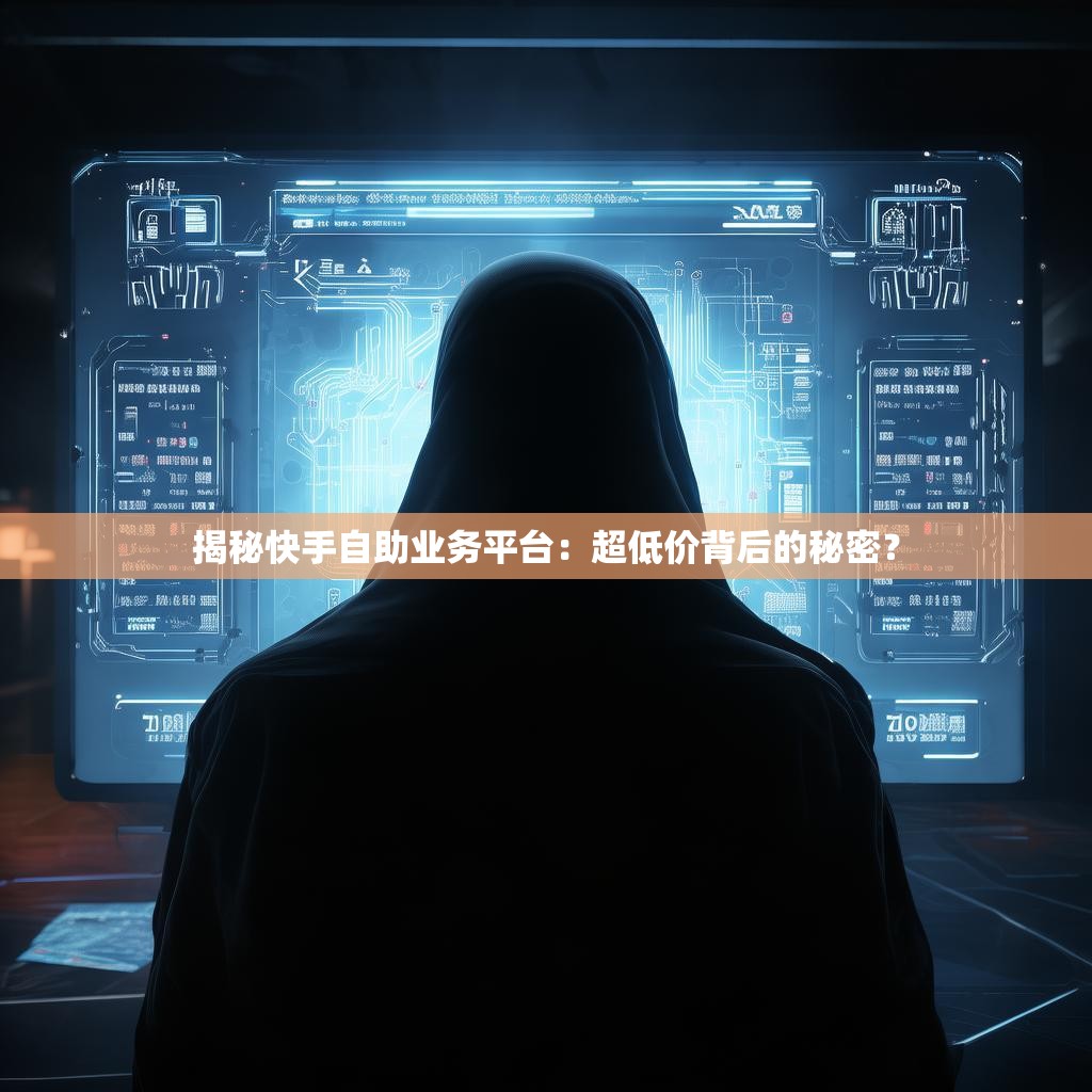 揭秘快手自助业务平台：超低价背后的秘密？