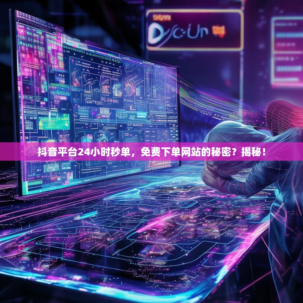 抖音平台24小时秒单，免费下单网站的秘密？揭秘！