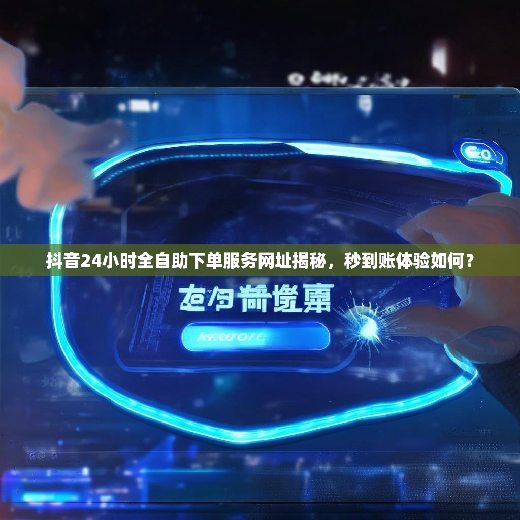 抖音24小时全自助下单服务网址揭秘，秒到账体验如何？