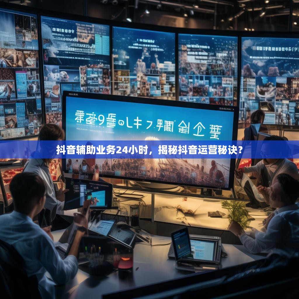 抖音辅助业务24小时，揭秘抖音运营秘诀？