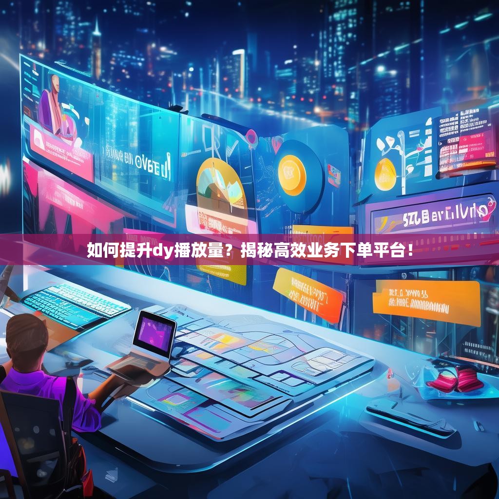 如何提升dy播放量？揭秘高效业务下单平台！