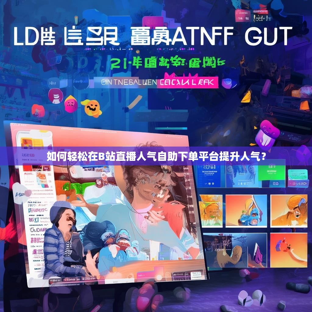 如何轻松在B站直播人气自助下单平台提升人气？
