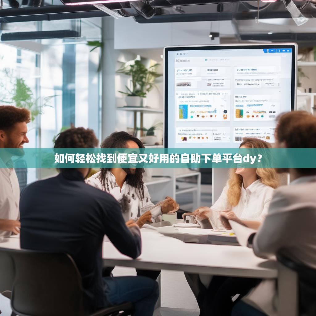 如何轻松找到便宜又好用的自助下单平台dy？