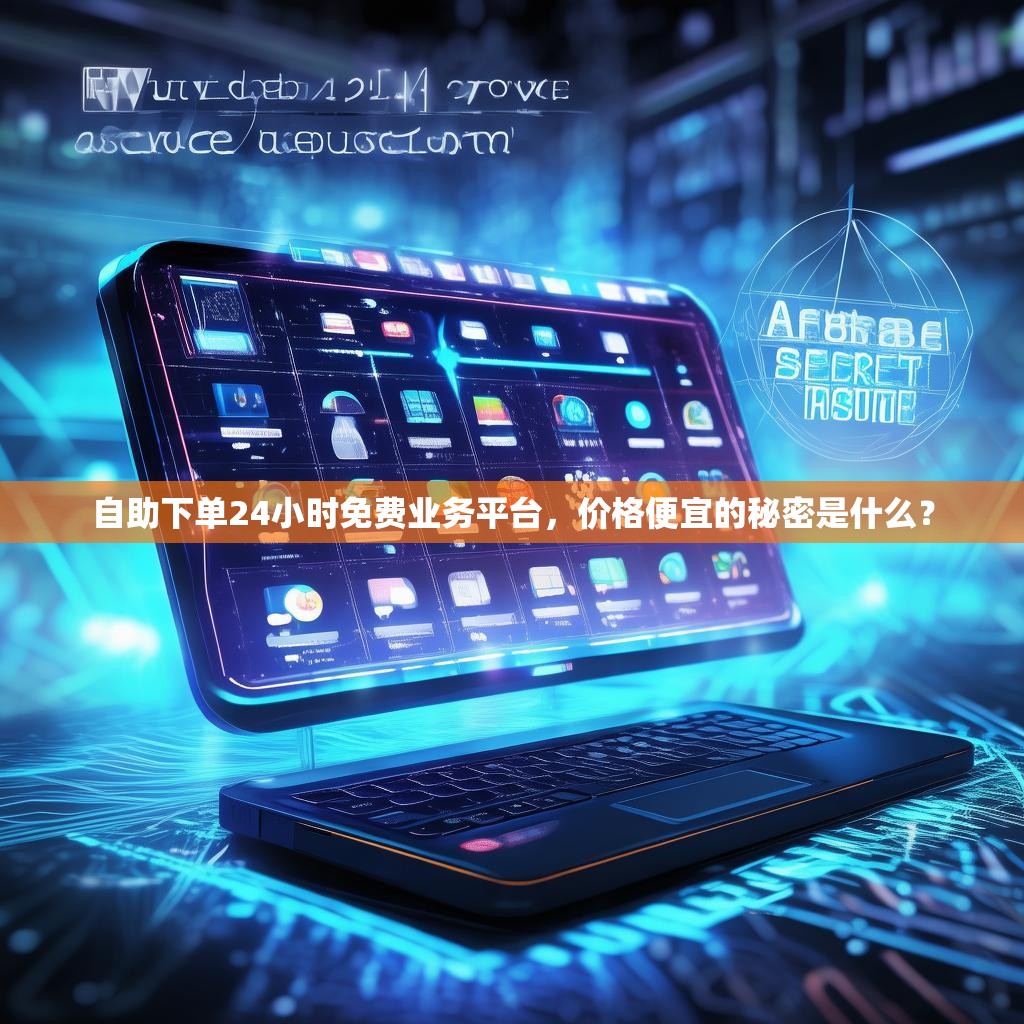 自助下单24小时免费业务平台，价格便宜的秘密是什么？