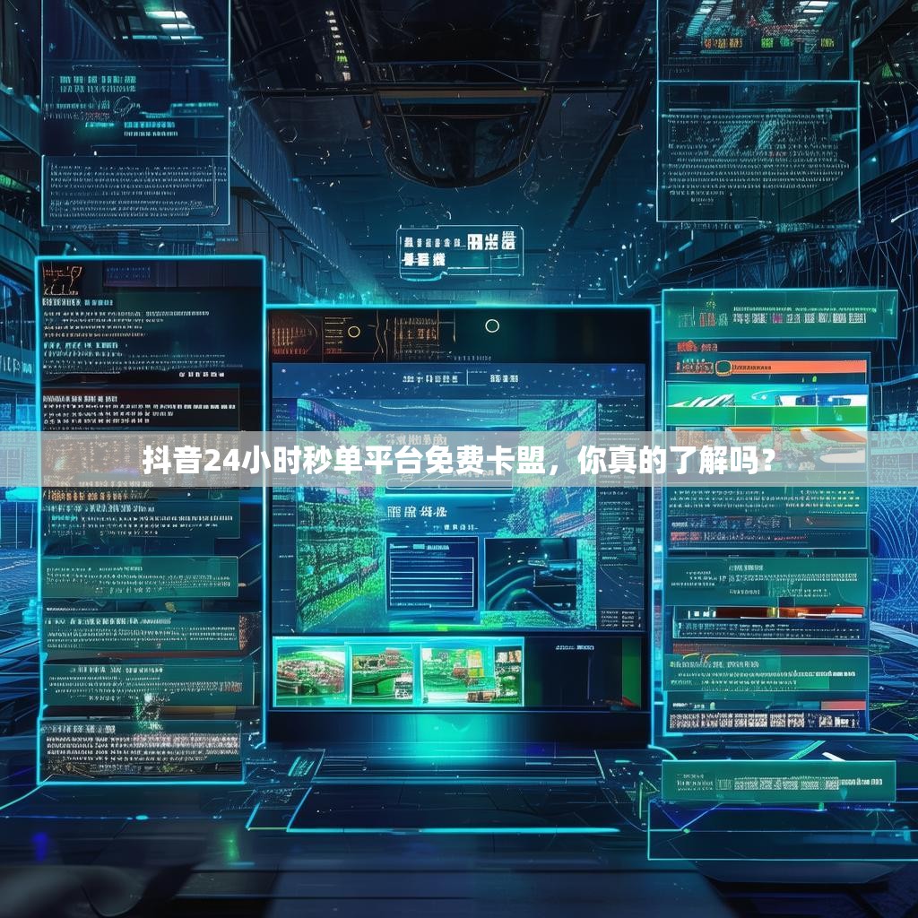 抖音24小时秒单平台免费卡盟，你真的了解吗？