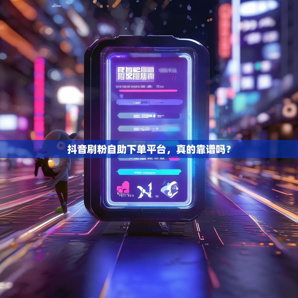 抖音刷粉自助下单平台，真的靠谱吗？