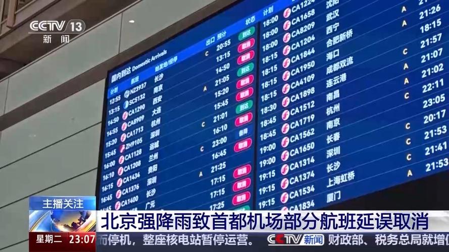北京两大机场因疫情和天气取消630架次航班，附航司国外政策