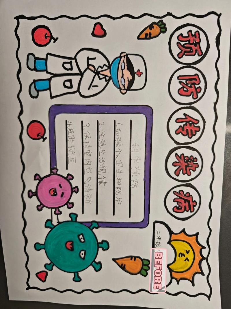 西安2020年手抄报_西安疫情防控手抄报_